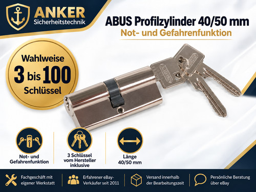 Abus schließzylinder mm - abus,