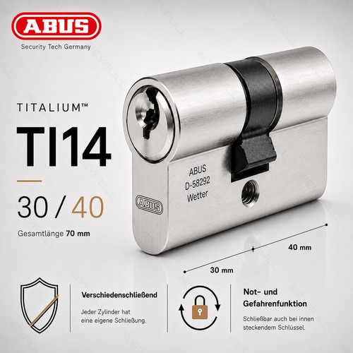 Abus schließzylinder - abus,